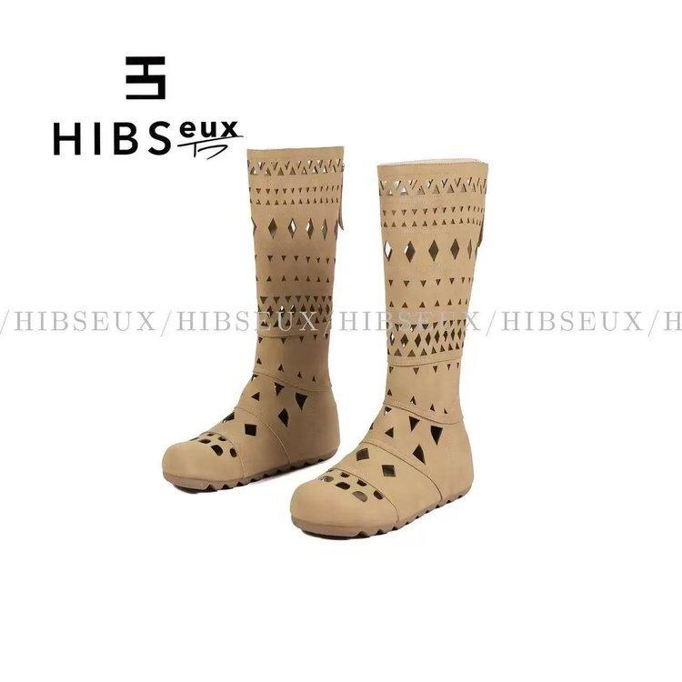 Comfortable Summer New Thin Inner Height Increase Women 2025 Summer New Versatile Hollow Breathable Fashion Boots