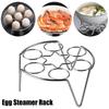 Round Egg Rack Stainless Steel Steaming Holders New Egg Steaming Stand  Pressure Cooker Accessories