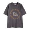 Lord Of The Rings Mens Logo Short-Sleeved Long Pyjama Set