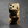 High-end Fashion black gold phone case for funda iphone for iphone 17 pro max cover glass for iPhone 17 16 15 14 13 12pm Pro Plu