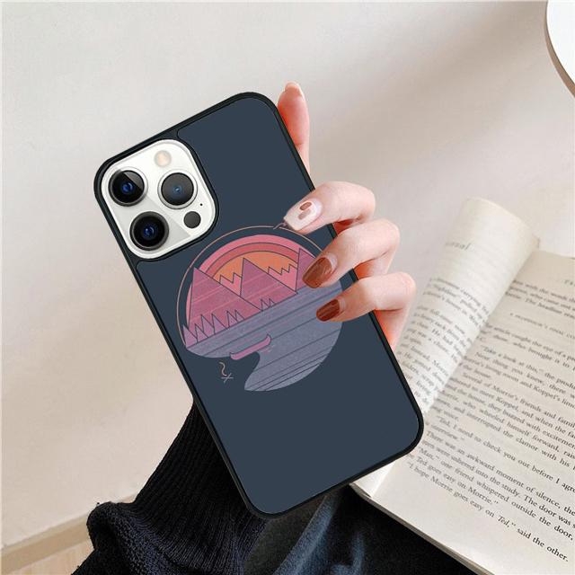 Star Lake Mountain Phone Case Back Cover For iPhone 17 Air 16 15 14 Plus 11 Pro Max 13 Pro Max 12 Max Coque