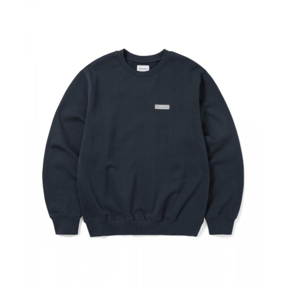 Thisisneverthat Script Label Crewneck Navy S
