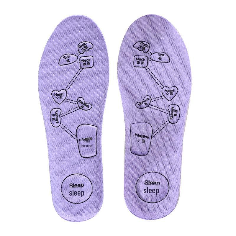 Brant antibacterian cu lavandă: Talpă moale, respirabilă, absorbantă de șocuri și transpirație, pentru sport și timp liber