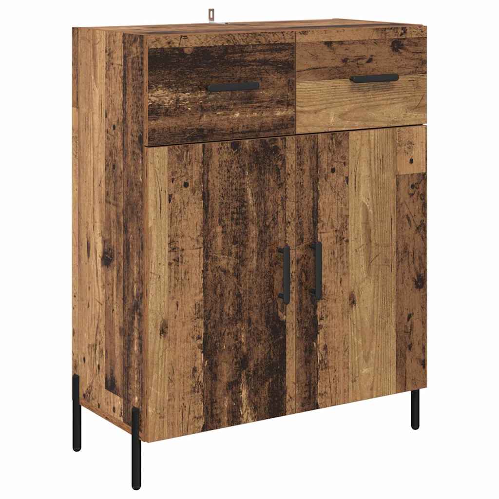 Highboard Reclaimed Wood 69.5 x 34 x 180 cm Particleboard