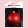Decorations Plastic Pearlescent Ball Pearlescent 15CM Christmas Ball Ball Shape Hang Ball Shopping Mall