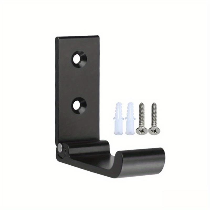 3PCs Folding Hooks Wall Door Clothes Coat Hat Bags Hangers Kitchen Bathroom Rustproof Towel Hooks Foldable Single Hook
