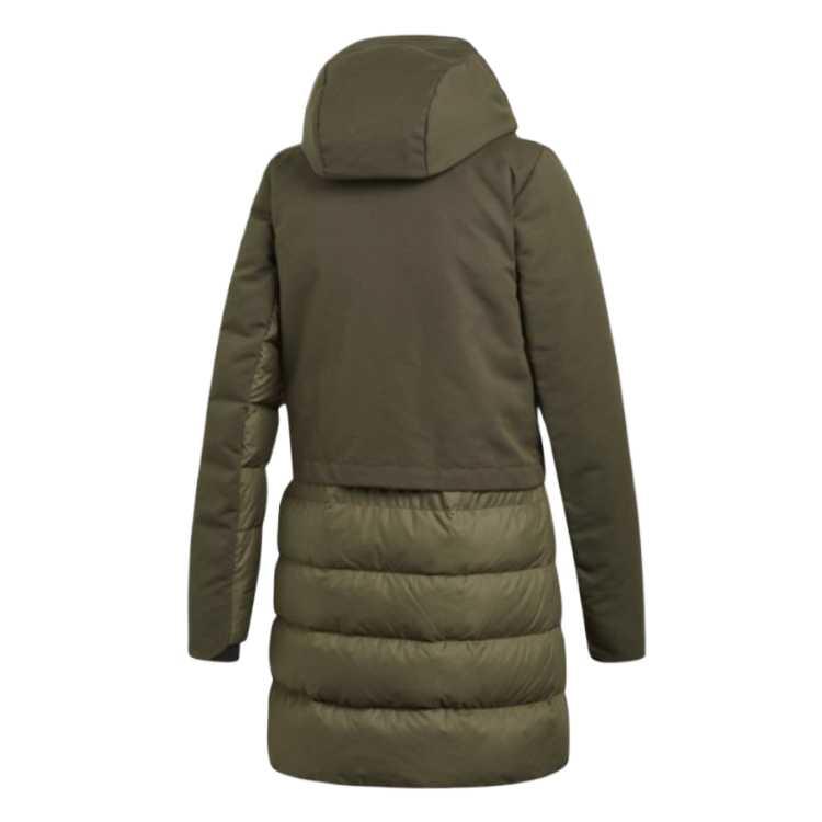 Adidas Climawarm Warm Comfortable Waterproof Down Jacket Women Jacket Green CY8646