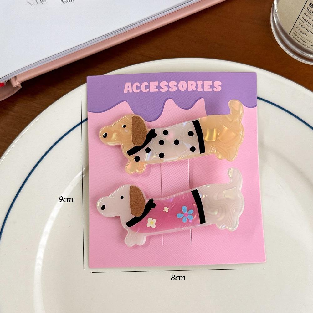 Cute Cartoon Animal Hairpin Sweet Student Bangs Side Clip Headgear Girls Women Headwear Hair Styling Tools Accessories