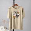 Shellsuning Vintage Graphic Harajuku Trička s potiskem Dámské 100% bavlna O Krátký rukáv Měkké trička Dámská Jednoduchá estetická trička
