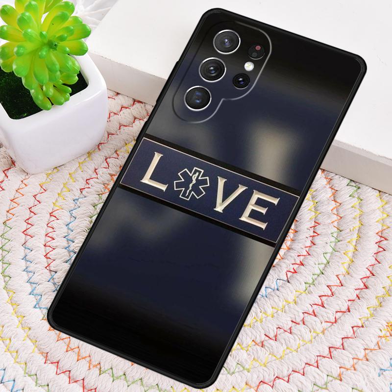 EMT EMS Medical Rescue Phone Case for Samsung Galaxy Note 10 Pro S26 Ultra S23 S24 FE S25 S21 S22 PLUS Shockproof Cove
