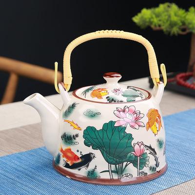 900ml Pot Grande Capacidade Cerâmica Bule de Porcelana Com Filtro de Água Chinês Kung Fu Chaleira Teaware Drinkware Chaleira Chá Verde