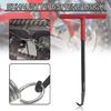 2PCS Motorcycle Brake Spring Hook Tool T Handle Design Suitable for Mower Platform Quick and Safe Exhaust Spring Removal