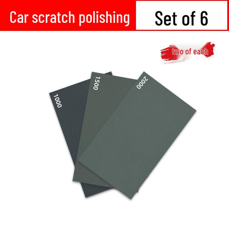 Multipurpose Wet Sandpaper Set for Polishing: Car, Jade, Amber, Wood, Metal, Wall, Billiard Cues