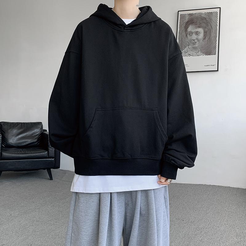 2025 Autumn Men Corduroy Hoodies Men Oversized Streetwear Pullovers Autumn Male Casual Loose Fit Trendy Hoodie Man Sweatshirt