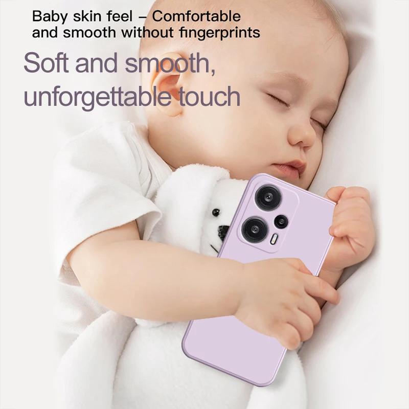 Poco F5 F 5 Pocof5 Case Original  Liquid Silicone Phone Case For Xiaomi Poco F5 F 5 Pro F5pro Pocof5 Shockproof Back Cover