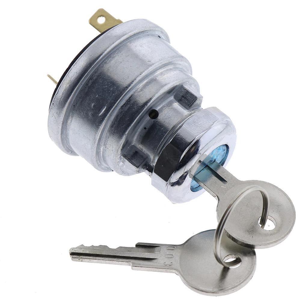 Ignition Switch AT21880 for Tractor Models 1020 1520 1620 2020 2030 Includes 2 Keys Oil Resistant Direct Replacement