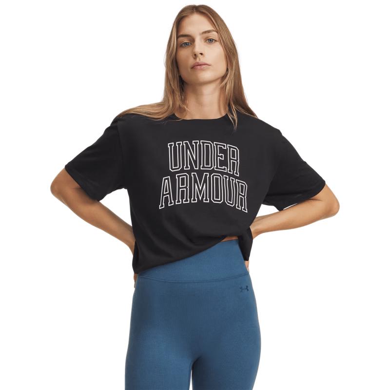 Under Armour Women's Rival Campus Loose Short Sleeve T-Shirt