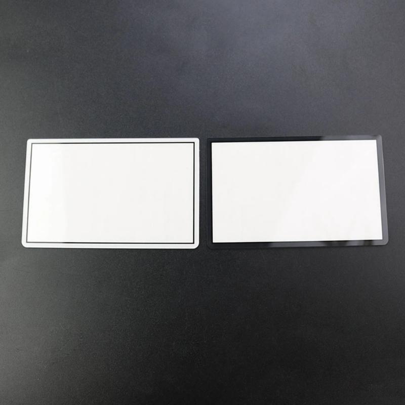 Panel Obere Oberfläche Abdeckung Glas LCD Bildschirm Display Schutz für New 3DS Gaming Zubehör Gehäuse Oberer Bildschirm Linsenabdeckung