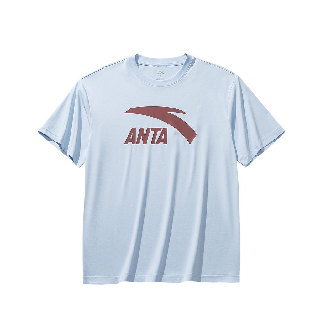 ANTA T Shirts Men's Sky Blue 7 Crew Neck 952628104-7