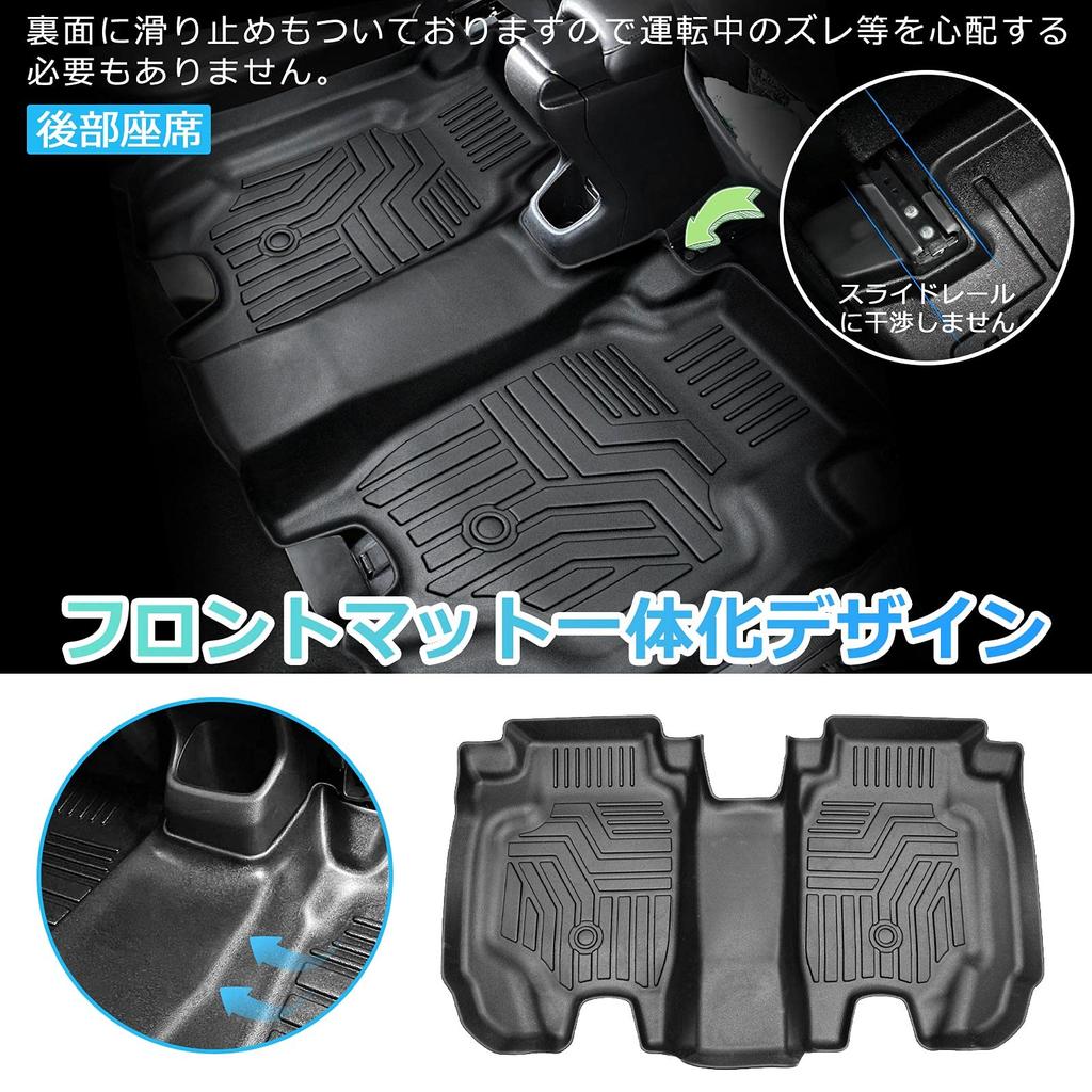 Cartist Honda Nowy Vezel Podłoga Seria RV Samochód Drugi Podłoga 3D Vezel RV3 RV4 RV5 RV6 Typ Kwiecień 2021 Specjalnie Zaprojektowany na Wodoodporny Plamoodporny TPE Custom