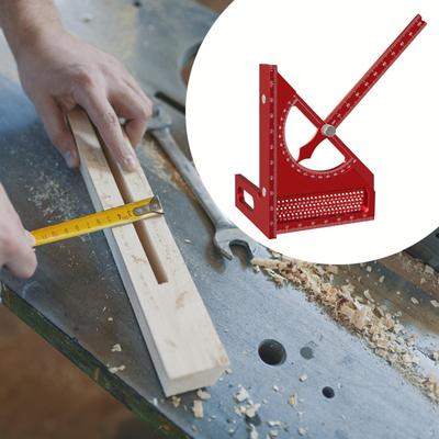 Règle de mesure d'angle 3D, Équerre d'arpenteur pour en Alliage d'Aluminium