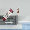 Festive Winter Table Runner with Animal Figurine Sculpture Reusable Holiday Decor for Coffee