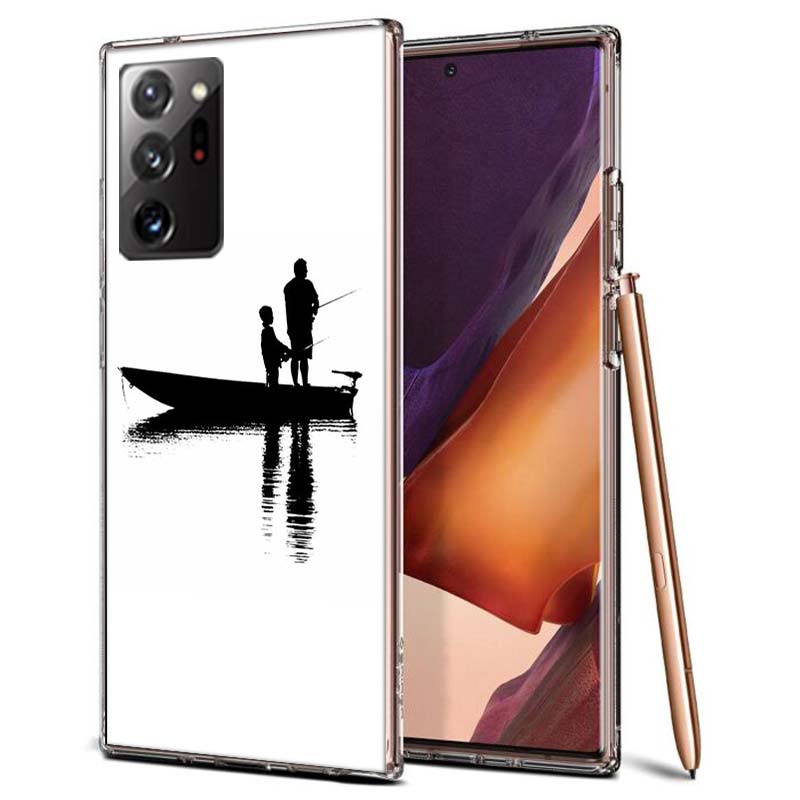 Fishing on a Fisherman's Boat Phone Case for Samsung A55 A35 A25 A15 A07 A05S A16 A17 A26 A36 A37 A56 A57 Galaxy Note 20 10 A50S