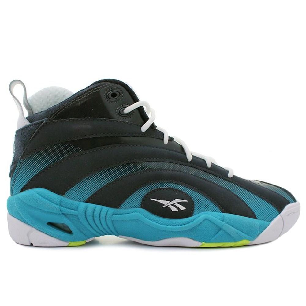 Reebok Shaqnosis OG Navy Teal Sneakers da Uomo Blue Flux-Arancio Bianco M43370
