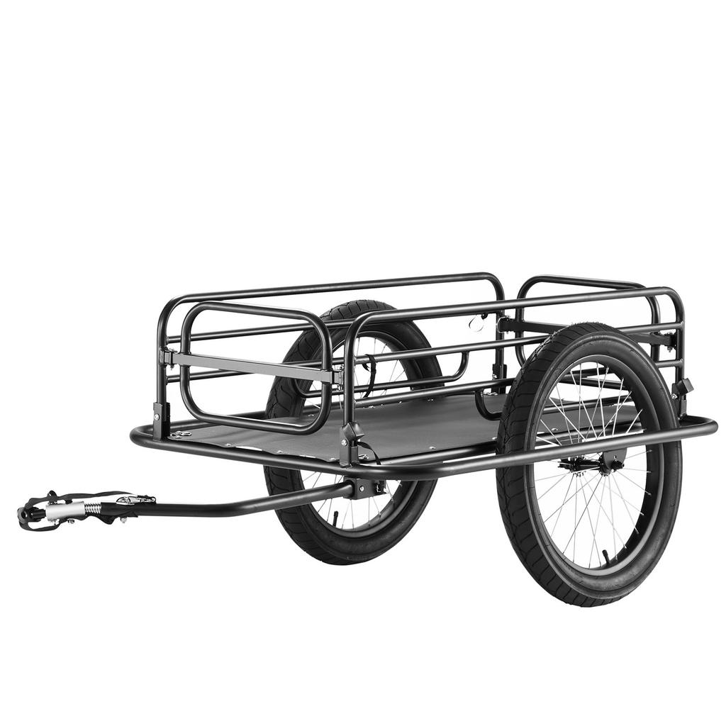 VEVOR Bike Cargo Trailer, 275 lbs/124.7 kg Load Capacity, Heavy-Duty Bicycle Wagon Cart