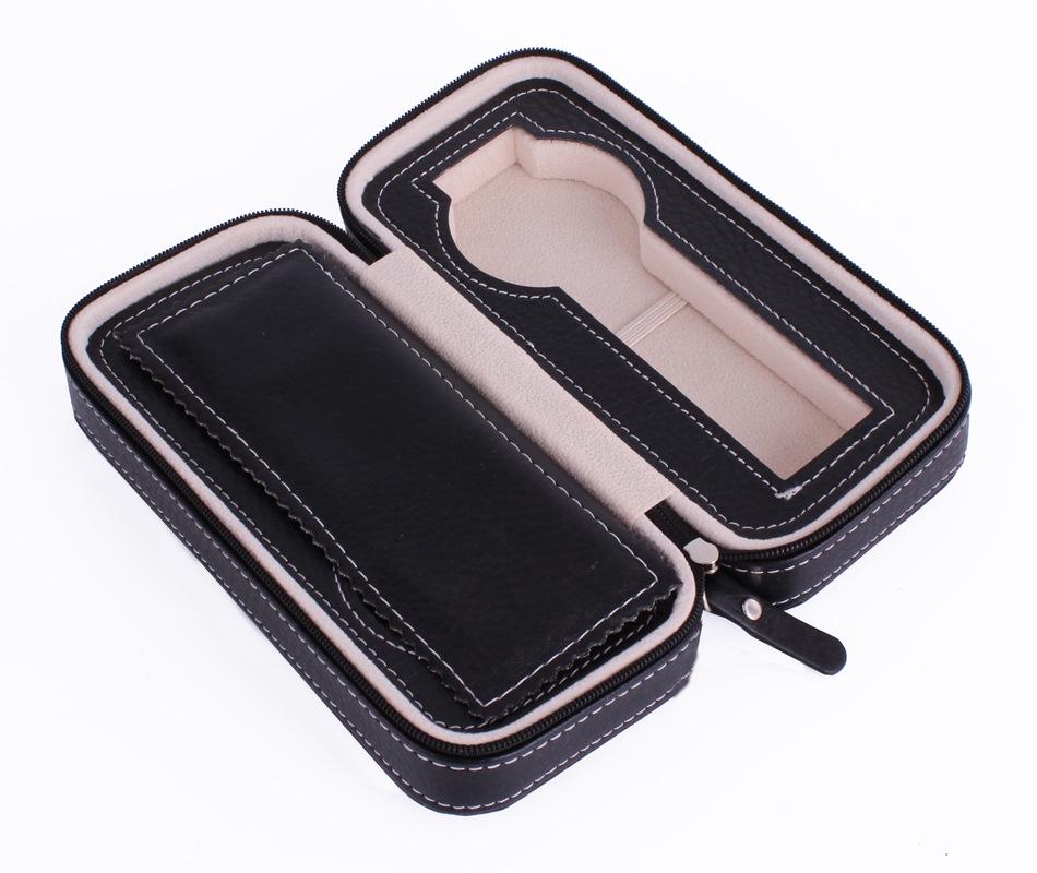 

2/4/8/10 Слотов Кожа PU Часы Простая Коробка-Органайзер Дорожная Сумка-Чехол Двухслойный Органайзер для Ремешков Часов Держатель Кейс