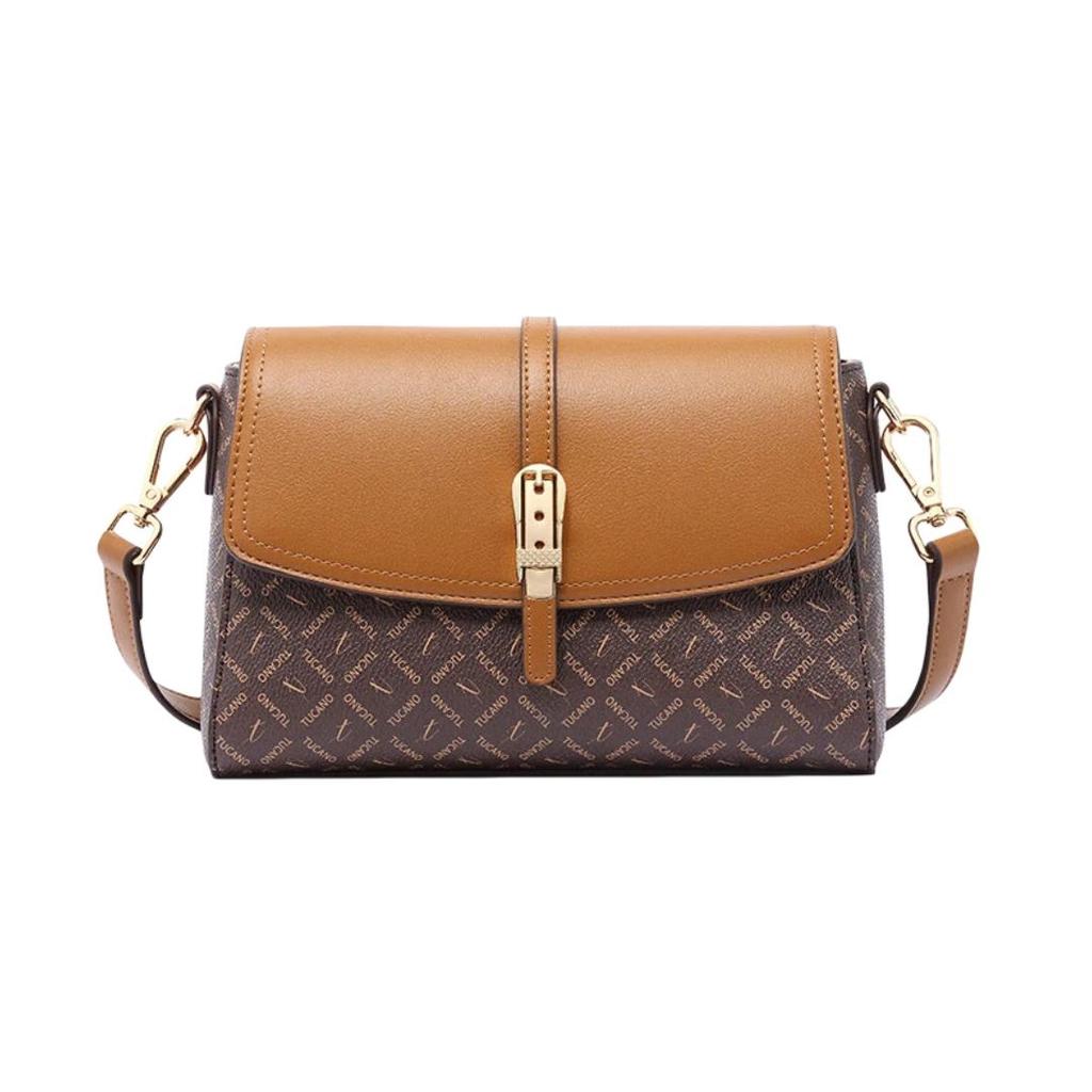 TUCANO Handbag, Shoulder Bag, Crossbody Bag, Simple Versatile Bag, Brown