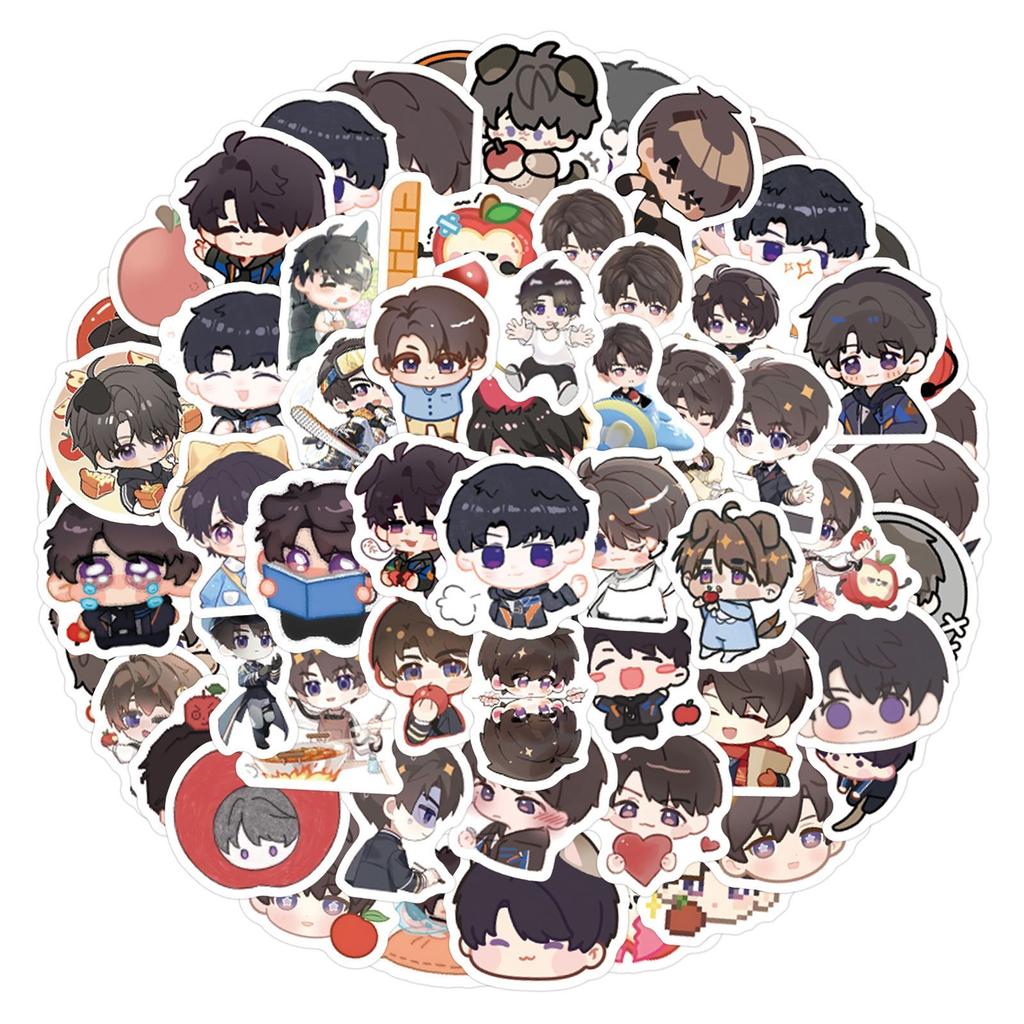 Hot Game Love and Deepspace Stickers Sylus Xavier Zayne Rafayel Caleb Cartoon Cosplay Character Stickers Decorate Prop Gifts