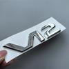 ABS Big Flat Letters V12 Car Emblem Trunk Fender Nameplate Logo Sticker for mercedes benz S400 S500 S600 Chrome Glossy Black FS9