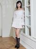 ITOV SEOUL Off-Shoulder Ribbon Blouse