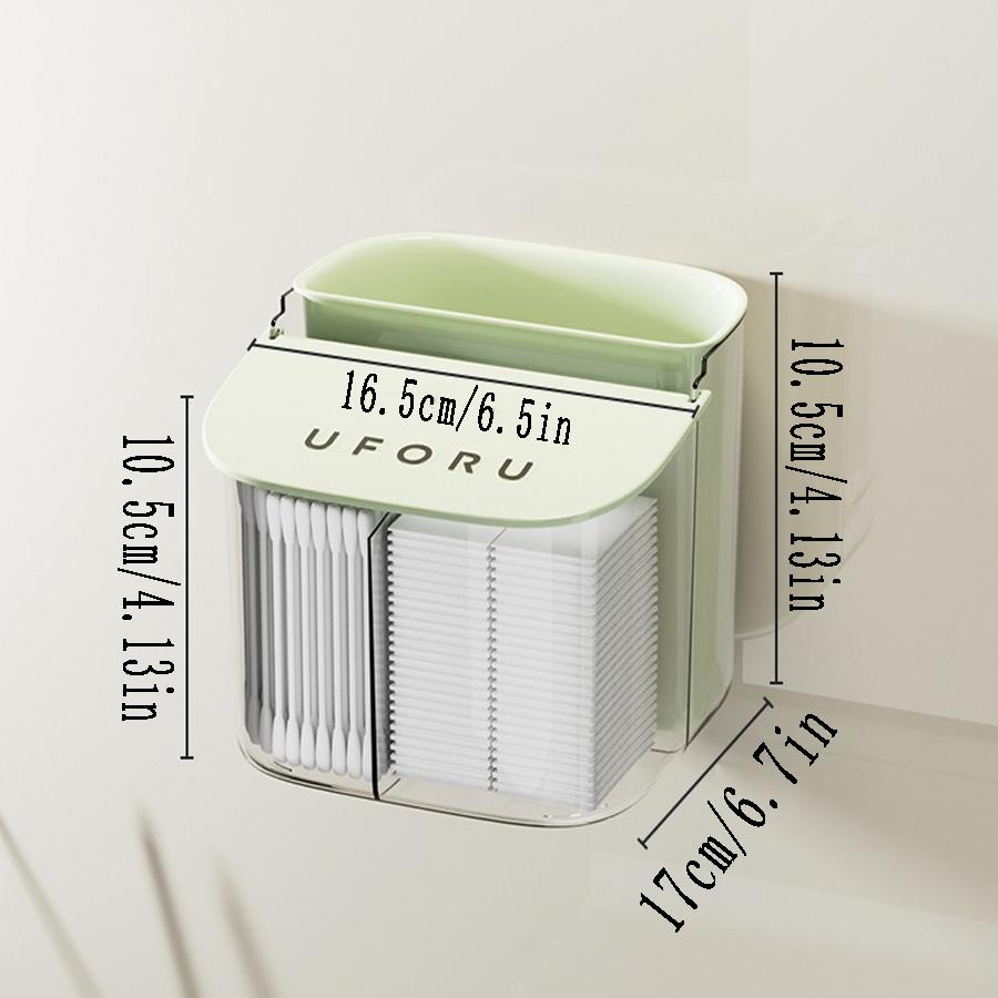 

1шт настольный органайзер для капсул с крышкой пылезащитный многофункциональный съемный держатель для чайных пакетиков органайзер для ванной комнаты