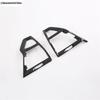 Gear Panel / Dashboard Frame / Window Lift /Navigation Strip Cover Trim For BMW X3 iX3 X4 G01   Carbon Fiber Accessories