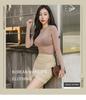 Korean Dongdaemun Slim High-Waisted Light Beige Pleated Short Skirt for Women