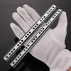 2PCS Smooth Glide Bearing Drawer Slides Two Way Slide 17mm Wide Drawer Rail Hardware Accessories Full Extension Drawer Glides