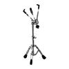 Adjustable Professional Double-Leg Snare Drum Stand - Silent, 25-Tube Design for Jazz & Musical Instruments