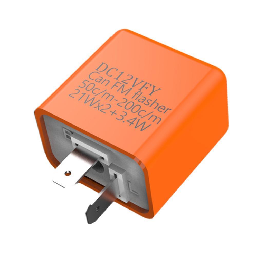 Motorcycle Accessories LED Turn Signal Controller Electric Flasher Light Speed Indicator Relay Control Vehicle Z0J1