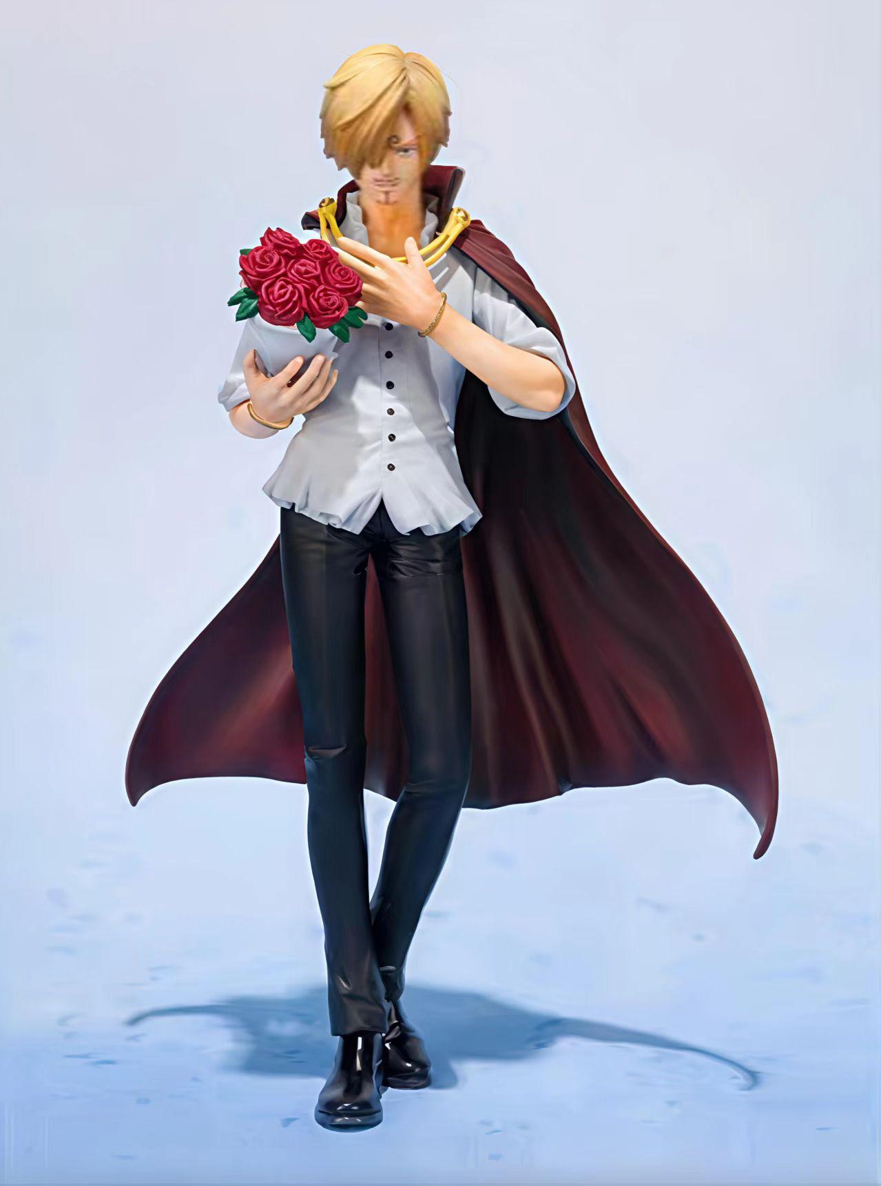 17cm Anime One Piece Cake Island Propose Sanji Charlotte Pudding Figure Model PVC Collection Toys Desk Decoration Gift