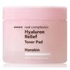Real Complexion Hyaluron Relief Toner Pad 210ml / 60 Pads