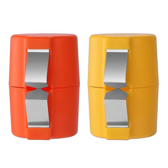 2ks Otvírák na skořápky Nářadí na otvírání vajec Ruční sušenka na vejce na vejce Multifunkční řezačka a oddělovač vajec Snadné čištění Gadget pro vaření bez nepořádku