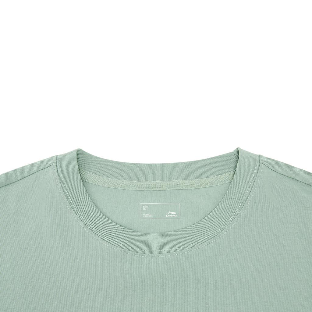 Li-Ning Loose Fit Round Neck Letter Couple T-Shirt Unisex Tops ATSW309-5