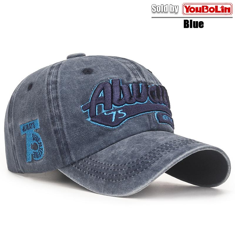 Fashion Outdoor Sport Unisex Cotton 3D Embroidered Snapback Hats Baseball Cap One Size Adjustable Travel Work Gift