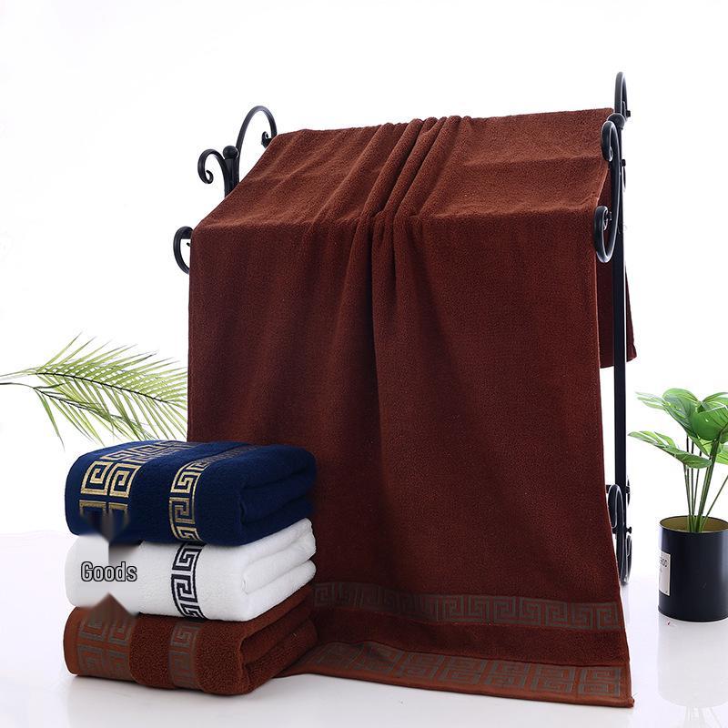Dark Color Non-Fading Grid Hotel Strapless Wrap Towel - Large Bath Towel, Customizable Logo Gifts.