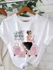 Travel Themed T-Shirt with Map Print Round Neck Short Sleeve Casual T-Shirt Suitable for Casual Attirefor Travelers and Outdoor
