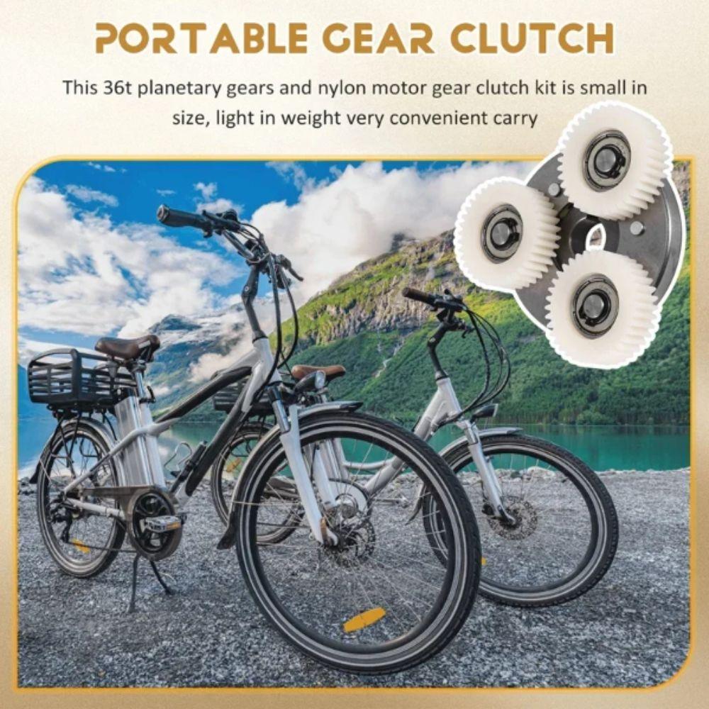 Nylon Gear Clutch Planetary Gear 36T Ebike Planetary Hub Gear Replacement Bafang Motor Gear E-Bike