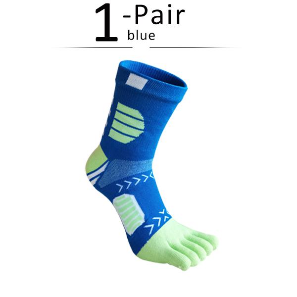 1/5 Paare Sport Zehensocken Kompressions Baumwolle Schweißabsorbierend Deodorierend Fahrrad Marathon Fitness Outdoor Basketball 5-Finger-Socken
