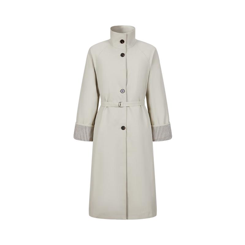 JZ Annacoco Commuter Striped Trench Coat L